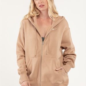 NIKE Sportswear Phoenix Fleece Womens Oversized Zip-Up Hoodie